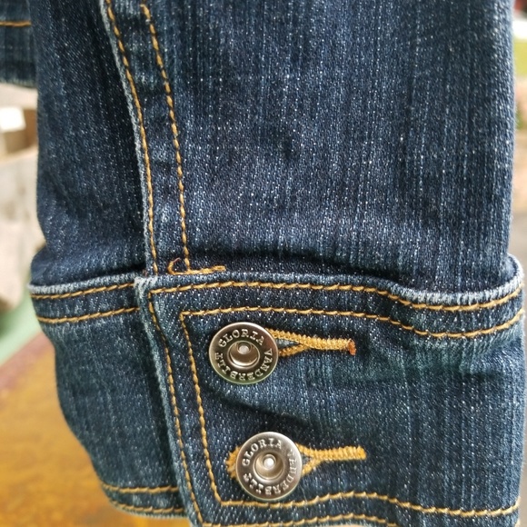 Gloria Vanderbilt denim jean jacket - Picture 4 of 8